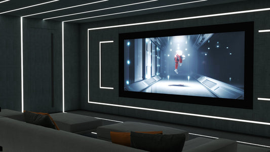 Sci-Fi Inspired Toronto Home Cinema