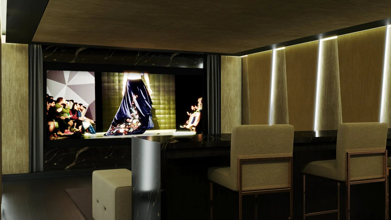 Cinema Interior - Paris Fabric Walls
