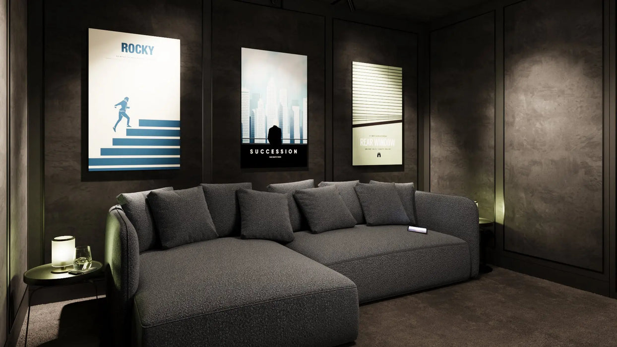 Cinema Room System - Philadelphia Fabric Walls