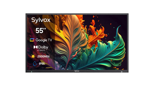 2000Nit Google Outdoor TV (Full Sun) - 2024 Pool Pro 2.0 Series Slyvox