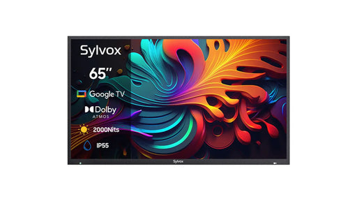 65" Outdoor TV - 2024 Pool Pro 2.0 QLED Series - 2000Nit (Full Sun) Sylvox