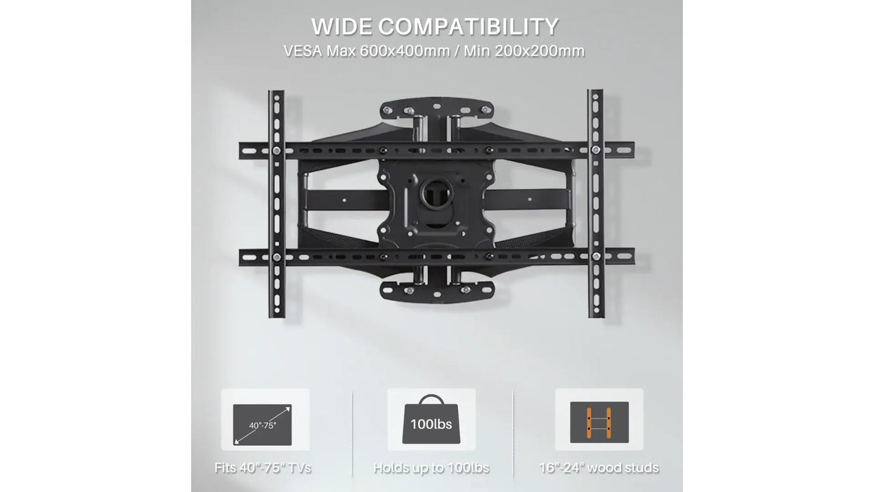 Heavy-Duty Outdoor TV Wall Mountn- Outdoor Sylvox