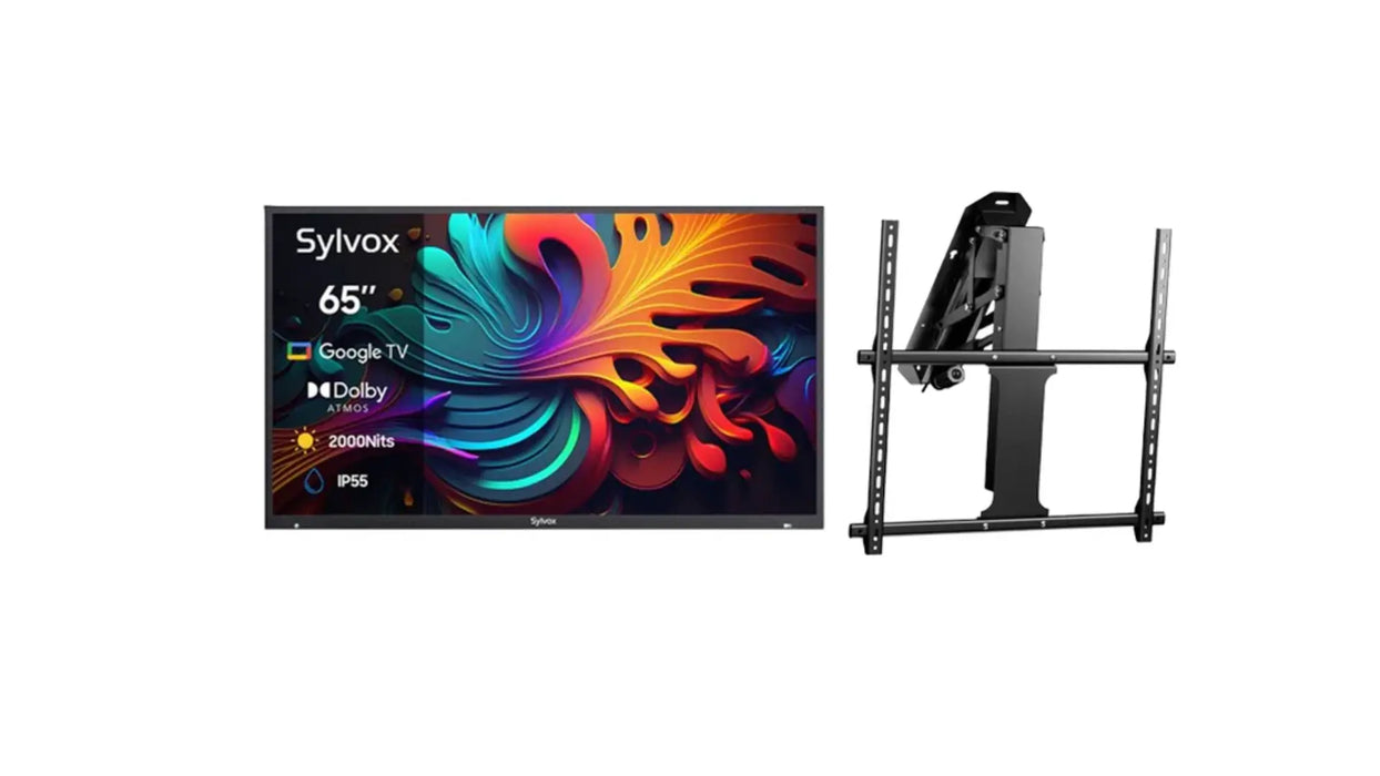 65" Outdoor TV - 2024 Pool Pro 2.0 QLED Series - 2000Nit (Full Sun) Sylvox