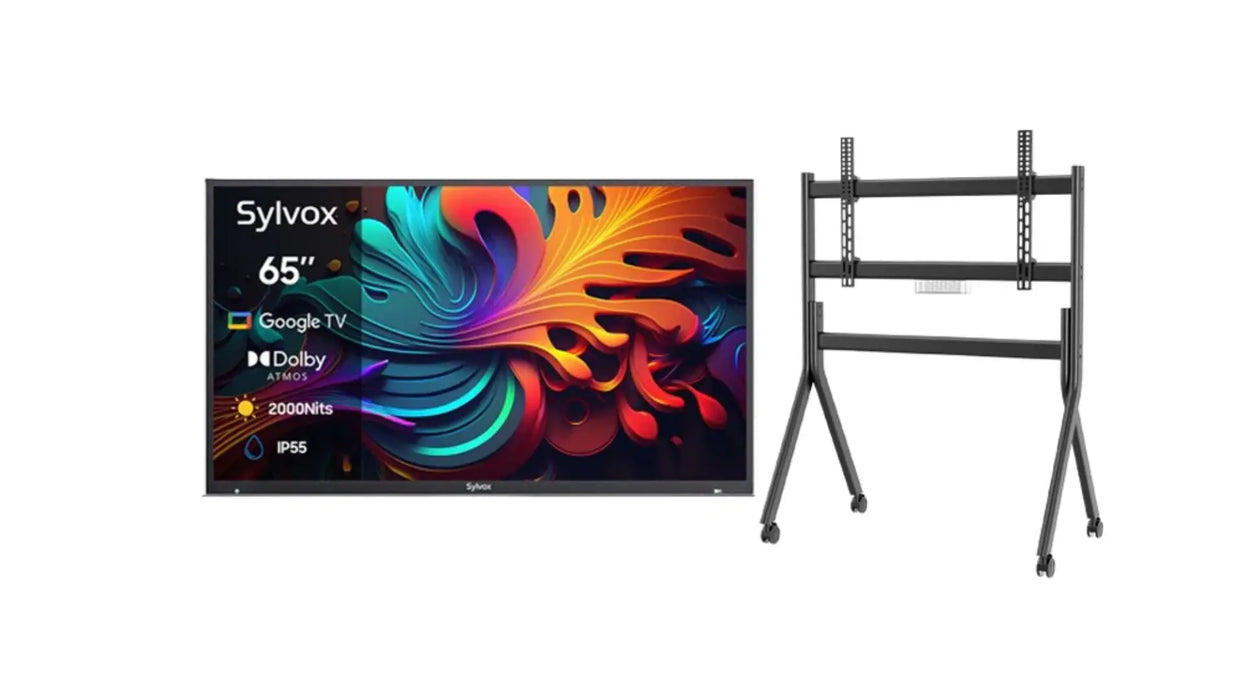 65" Outdoor TV - 2024 Pool Pro 2.0 QLED Series - 2000Nit (Full Sun) Sylvox