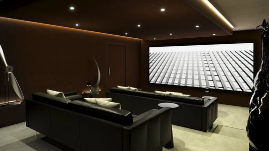 Dussledorf Mid-Century Home Cinema Design