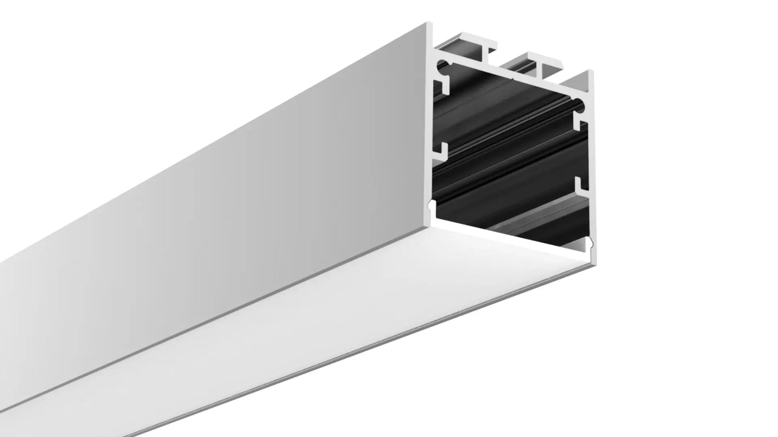 LED Profile - Easy to Fit Aluminium Profile with Diffuser