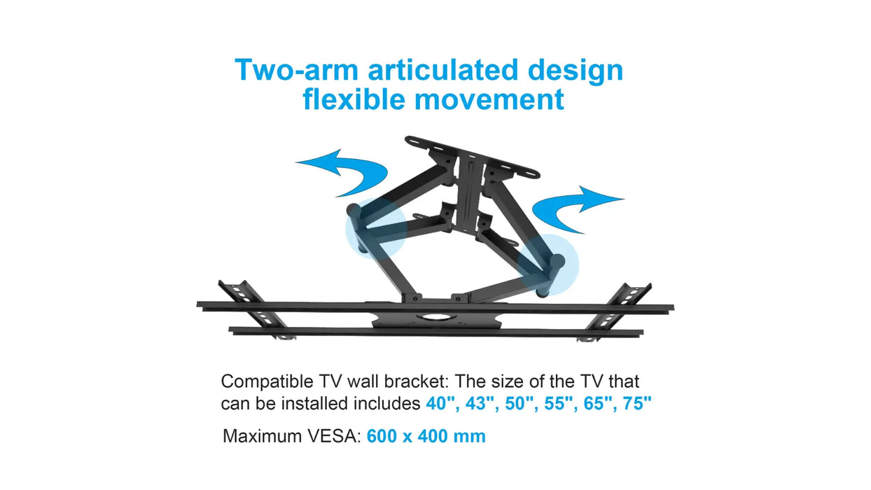 Heavy-Duty Outdoor TV Wall Mountn- Outdoor Sylvox